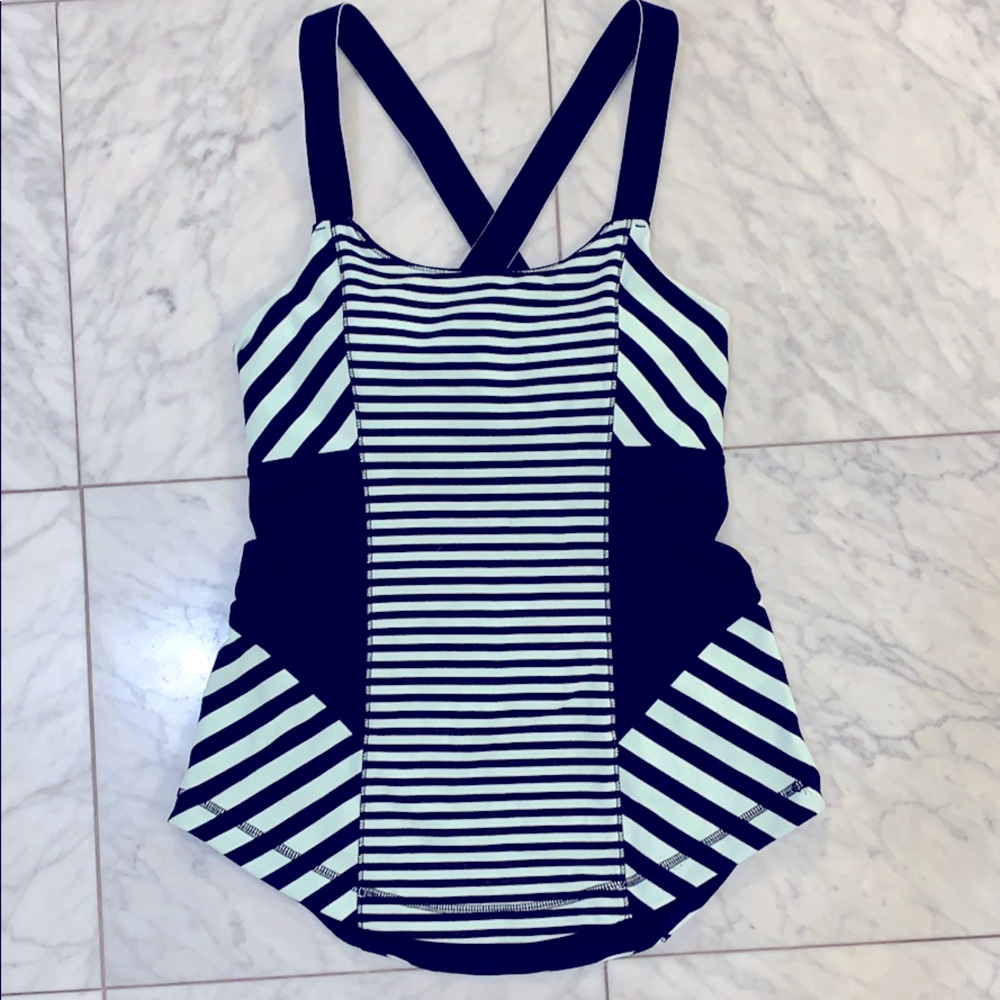 EUC Lululemon Work It Out Tank - Never dried